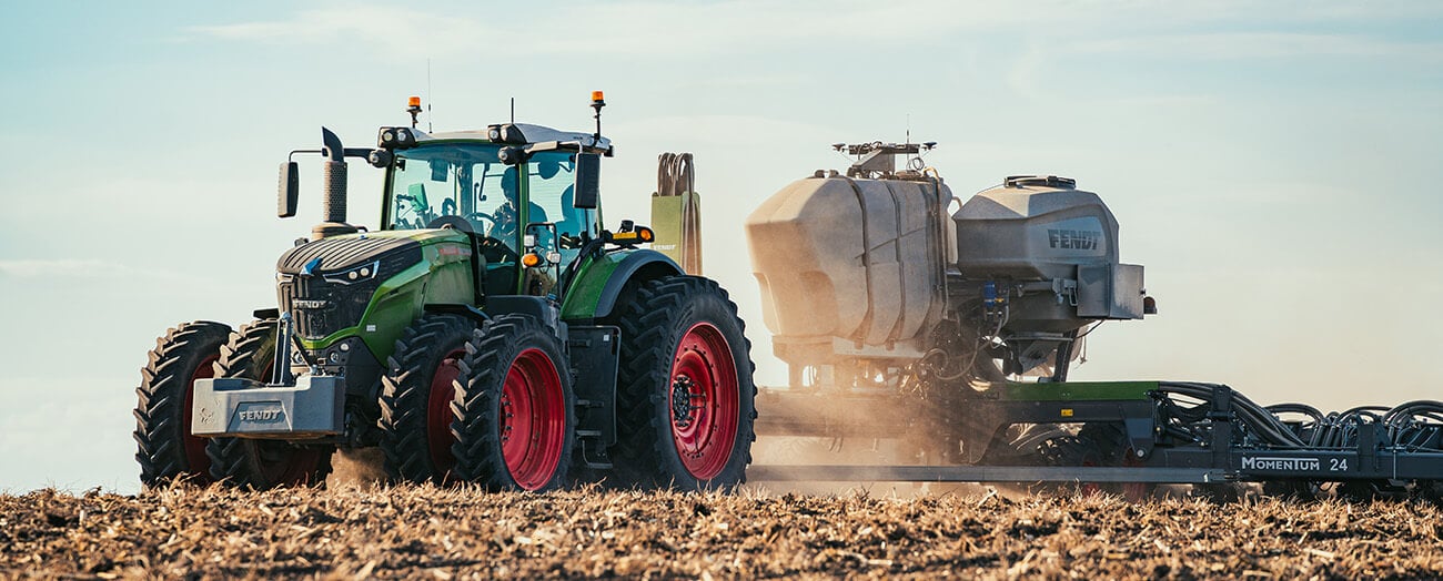 Fendt Tractor and Planter