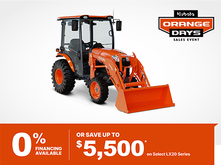 Save on LX Series Tractors